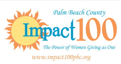 Palm Beach County Impact 100 logo.